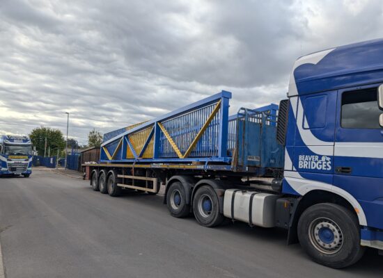 Meole Footbridge - fully refurbished